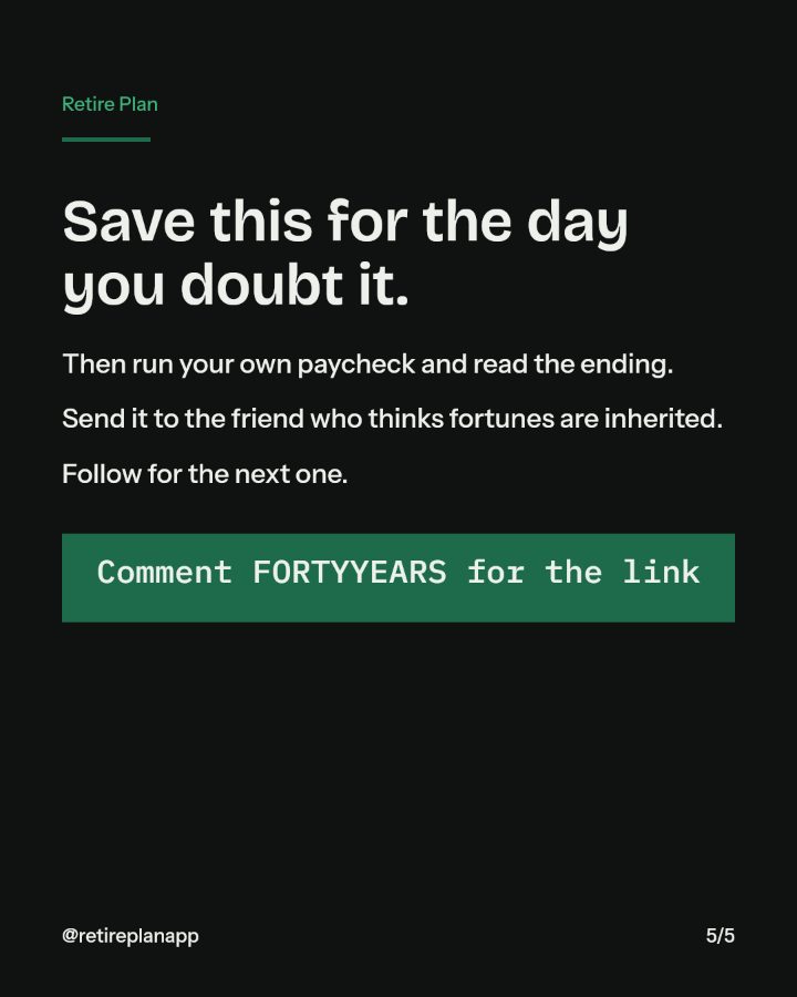 Slide 5 of 5: Save this for the day you doubt it.