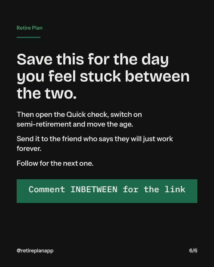 Slide 6 of 6: Save this for the day you feel stuck between the two.