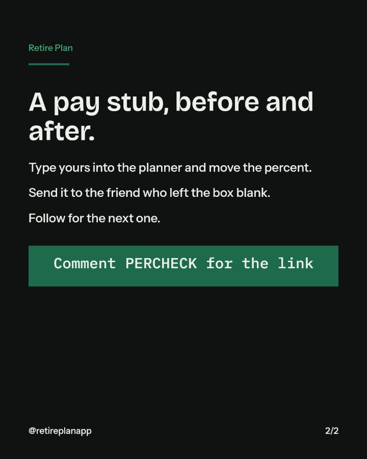 Slide 2 of 2: A pay stub, before and after.