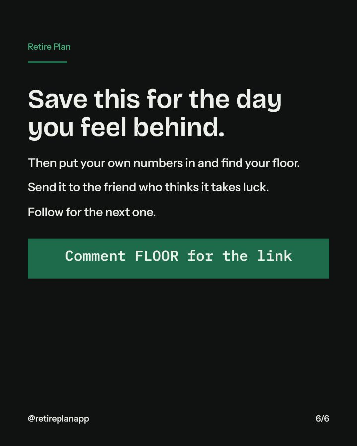 Slide 6 of 6: Retire comfortably and pass on over $2M, even if you start in the worst year since 1871.